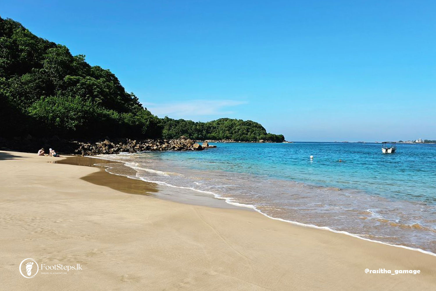 Crystal Clear Water with Jungle Beach Unawatuna, Best Beaches in Sri Lanka