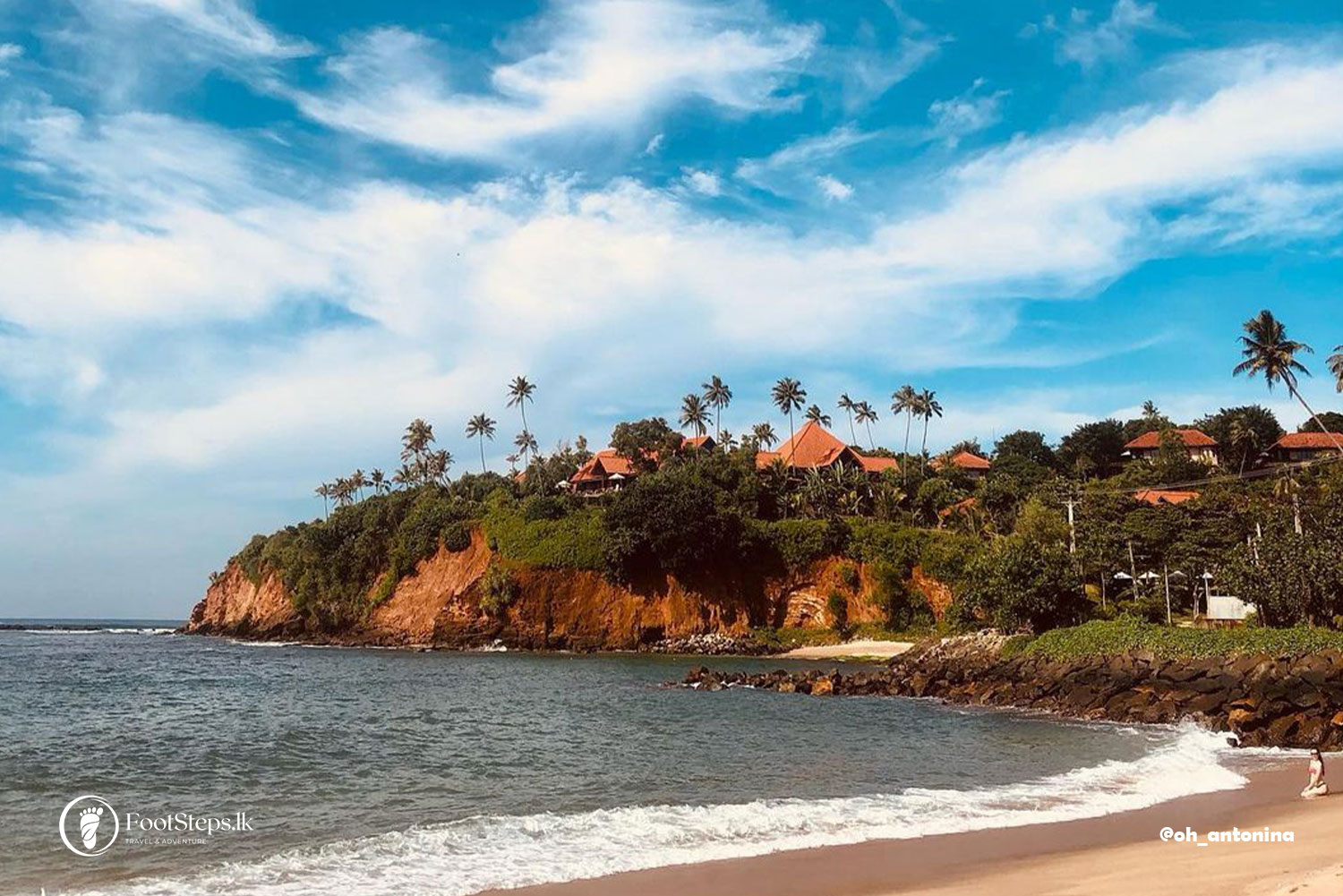 Blue Sky with Jungle Beach Weligama, Best Beaches in Sri Lanka
