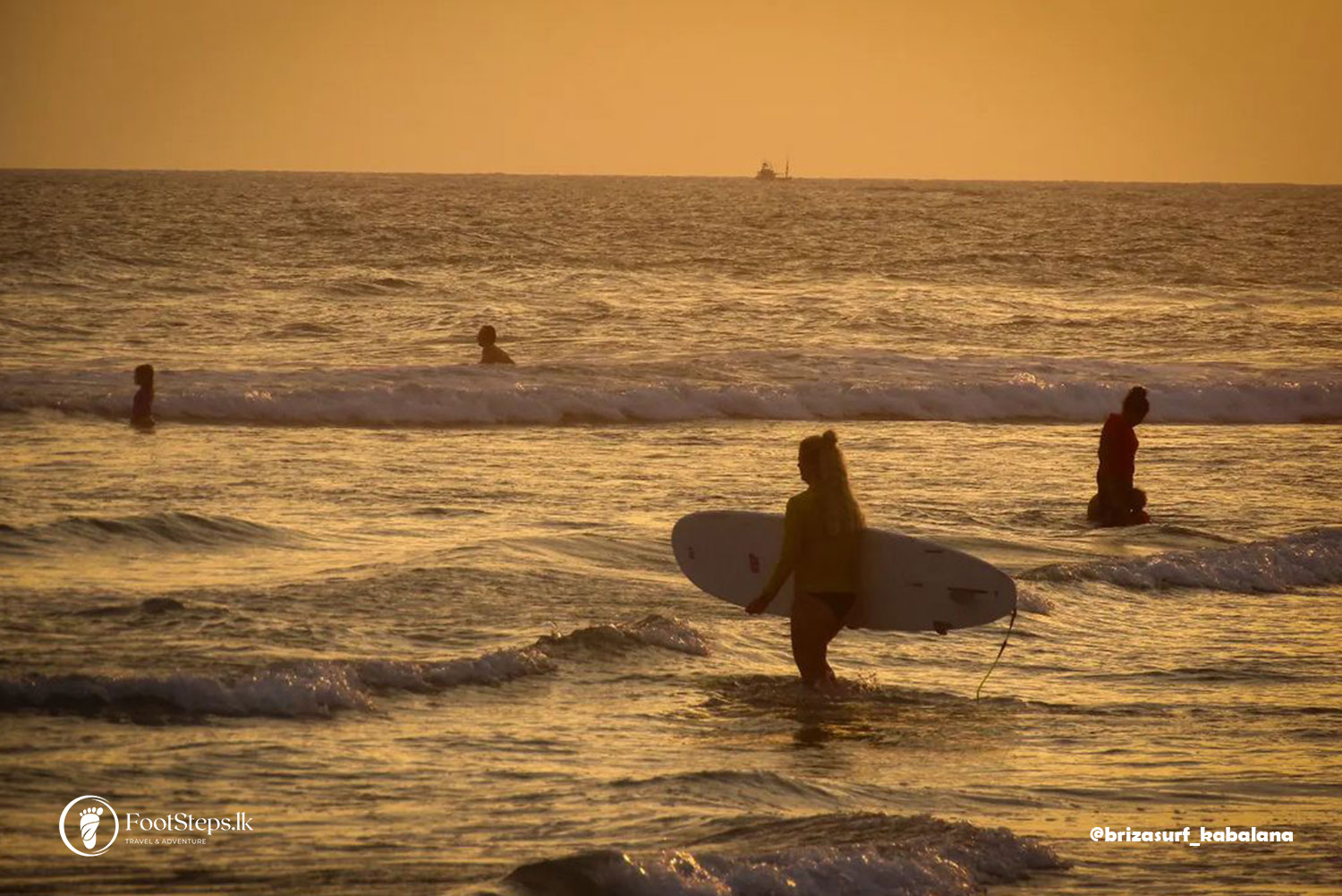Surfing at Kabalana Beach, Best Beaches in Sri Lanka