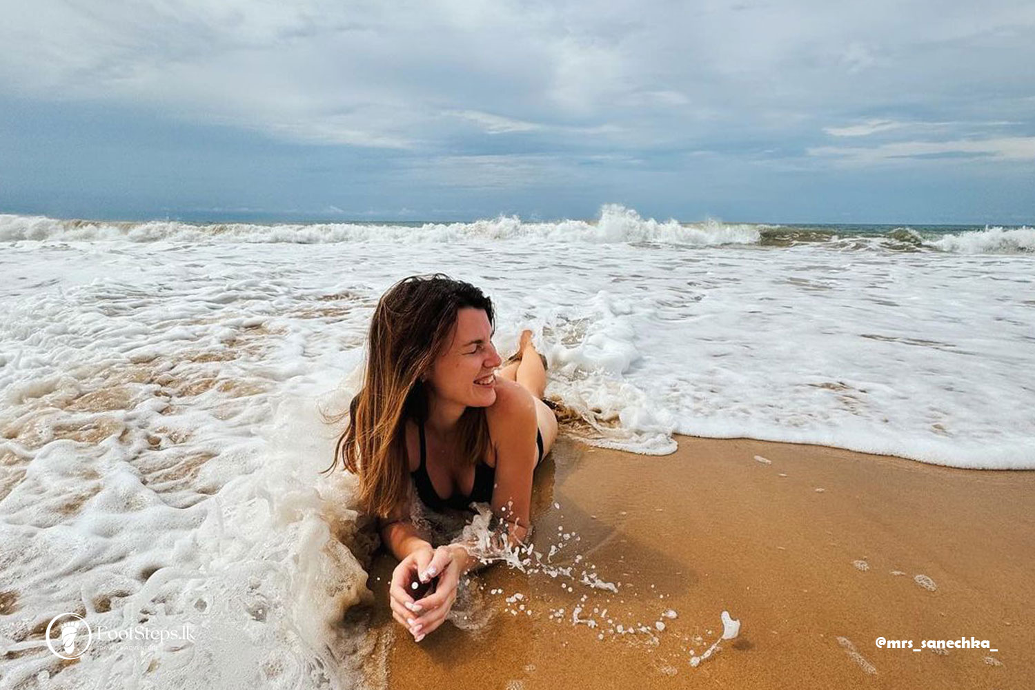 Lying on Narigama Beach Hikkaduwa, Best Beaches in Sri Lanka