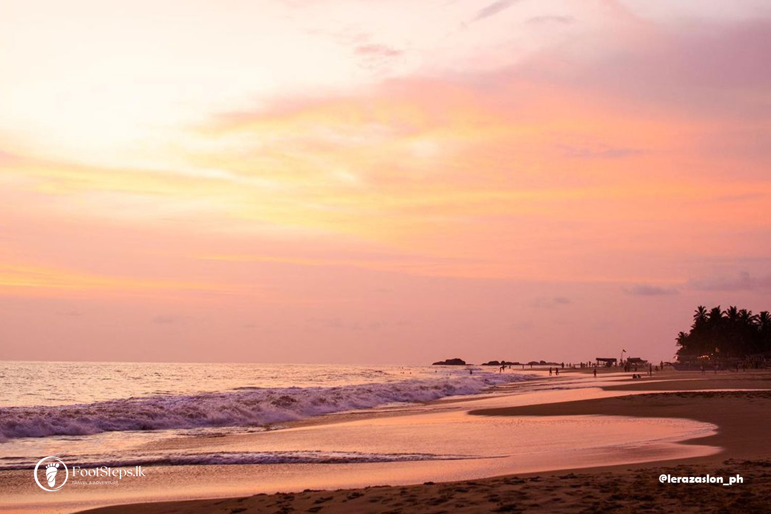 Sunset at Narigama Beach Hikkaduwa, Best Beaches in Sri Lanka